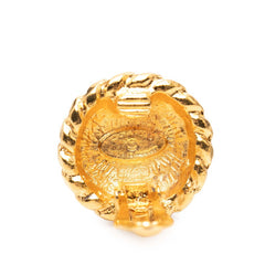 シャネル ヴィンテージ ココマーク イヤリング ゴールド メッキ レディース CHANEL 【中古】