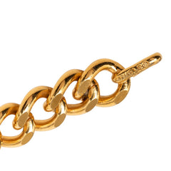 シャネル ココマーク 31 RUE CAMBON ル カンボン ロゴプレート チェーンベルト ゴールド メッキ レディース CHANEL 【中古】