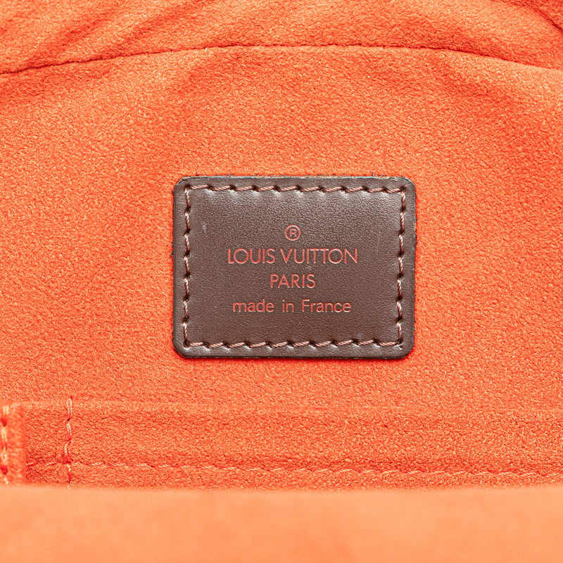 ルイ ヴィトン ダミエ イパネマGM ショルダーバッグ N51292 ブラウン PVC レザー レディース LOUIS VUITTON 【中古】
