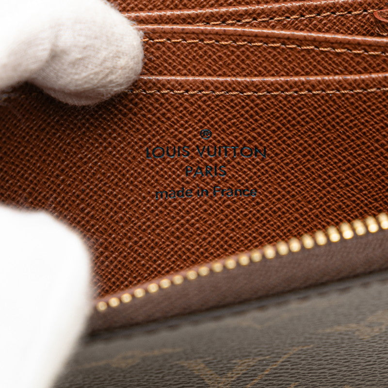 ルイ ヴィトン モノグラム ジッピー コインパース コインケース 小銭入れ M60067 ブラウン PVC レザー レディース LOUIS VUITTON 【中古】