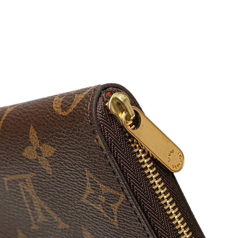 ルイ ヴィトン モノグラム ジッピー コインパース コインケース 小銭入れ M60067 ブラウン PVC レザー レディース LOUIS VUITTON 【中古】