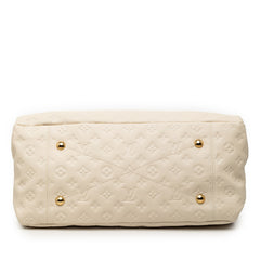 ルイ ヴィトン モノグラムアンプラント アーツィーMM ワンショルダーバッグ M93449 ネージュ アイボリー レザー レディース LOUIS VUITTON 【中古】