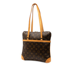 ルイ ヴィトン モノグラム クーサンGM トートバッグ ワンショルダーバッグ M51141 ブラウン PVC レザー レディース LOUIS VUITTON 【中古】