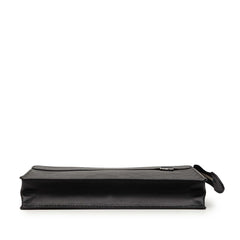 ルイ ヴィトン ダミエ グラフィット スタンドポーチ セカンドバッグ N64612 ブラック レザー PVC メンズ LOUIS VUITTON 【中古】
