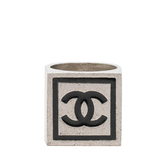 シャネル ココマーク リング 指輪 02A刻印 シルバー メタル レディース CHANEL 中古