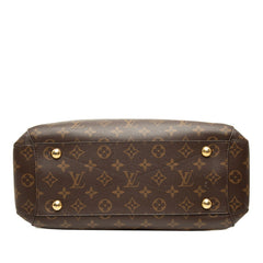 ルイ ヴィトン モノグラム モンテーニュMM ハンドバッグ ショルダーバッグ 2WAY M41056 ブラウン PVC レザー レディース LOUIS VUITTON 中古