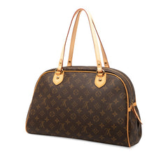 ルイ ヴィトン モノグラム モントグレイユGM ショルダーバッグ トートバッグ M95566 ブラウン PVC レザー レディース LOUIS VUITTON 【中古】