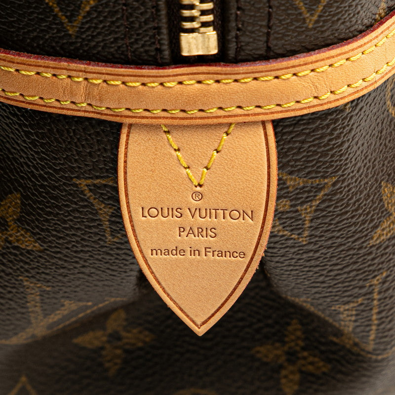 ルイ ヴィトン モノグラム モントルグイユPM ハンドバッグ M95565 ブラウン PVC レザー レディース LOUIS VUITTON 【中古】