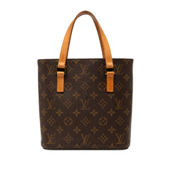 ルイ ヴィトン モノグラム ヴァヴァンPM ハンドバッグ M51172 ブラウン PVC レザー レディース LOUIS VUITTON 【中古】