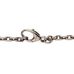 グッチ インターロッキング イナズマ モチーフ ネックレス シルバー SV925 シルバー レディース GUCCI 【中古】