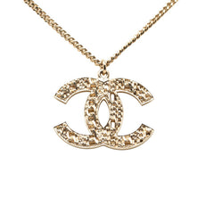 シャネル ヴィンテージ ココマーク 100周年 チェーン モチーフ ネックレス A64826 ゴールド メッキ レディース CHANEL 【中古】
