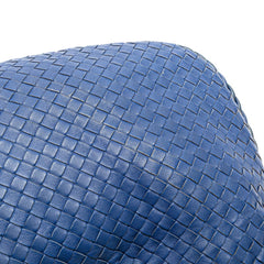 ボッテガヴェネタ イントレチャート ワンショルダーバッグ ブルー レザー レディース BOTTEGAVENETA 【中古】