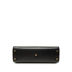 サンローラン マンハッタン ハンドバッグ ショルダーバッグ 2WAY 568702 ブラック レザー レディース SAINT LAURENT 【中古】