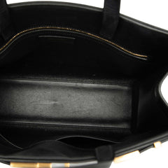 サンローラン マンハッタン ハンドバッグ ショルダーバッグ 2WAY 568702 ブラック レザー レディース SAINT LAURENT 【中古】