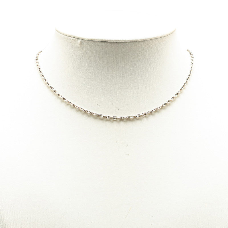 エルメス セリエ ミニシェーヌダンクルTTPM チェーン ネックレス SV925 シルバー レディース HERMES 【中古】