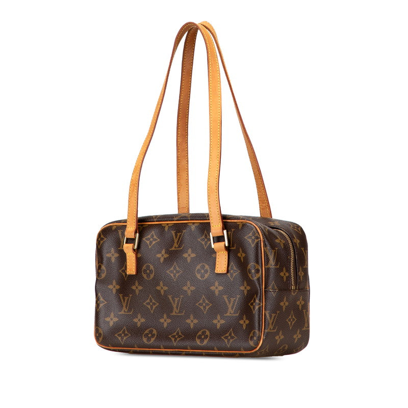 ルイ ヴィトン モノグラム シテMM ハンドバッグ ショルダーバッグ M51182 ブラウン PVC レザー レディース LOUIS VUITTON 【中古】