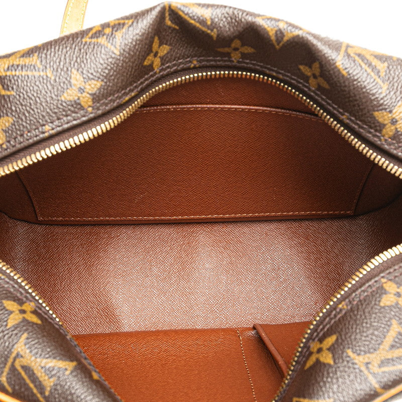 ルイ ヴィトン モノグラム シテMM ハンドバッグ ショルダーバッグ M51182 ブラウン PVC レザー レディース LOUIS VUITTON 【中古】