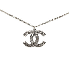 シャネル ココマーク 100周年記念 ペンダント ネックレス 14C シルバー メタル レディース CHANEL 中古