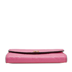 ルイ ヴィトン モノグラム アンプラント ポルトモネ ロザリ コインケース 小銭入れ M82485 ピンク レザー レディース LOUIS VUITTON 【中古】