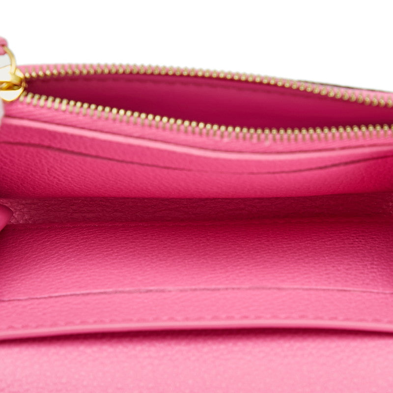 ルイ ヴィトン モノグラム アンプラント ポルトモネ ロザリ コインケース 小銭入れ M82485 ピンク レザー レディース LOUIS VUITTON 【中古】
