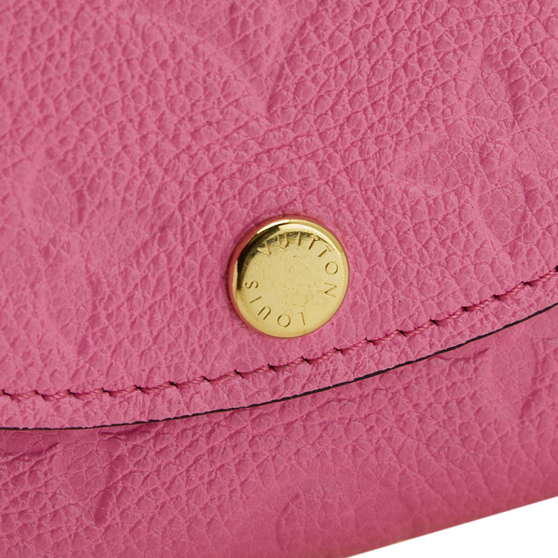 ルイ ヴィトン モノグラム アンプラント ポルトモネ ロザリ コインケース 小銭入れ M82485 ピンク レザー レディース LOUIS VUITTON 【中古】