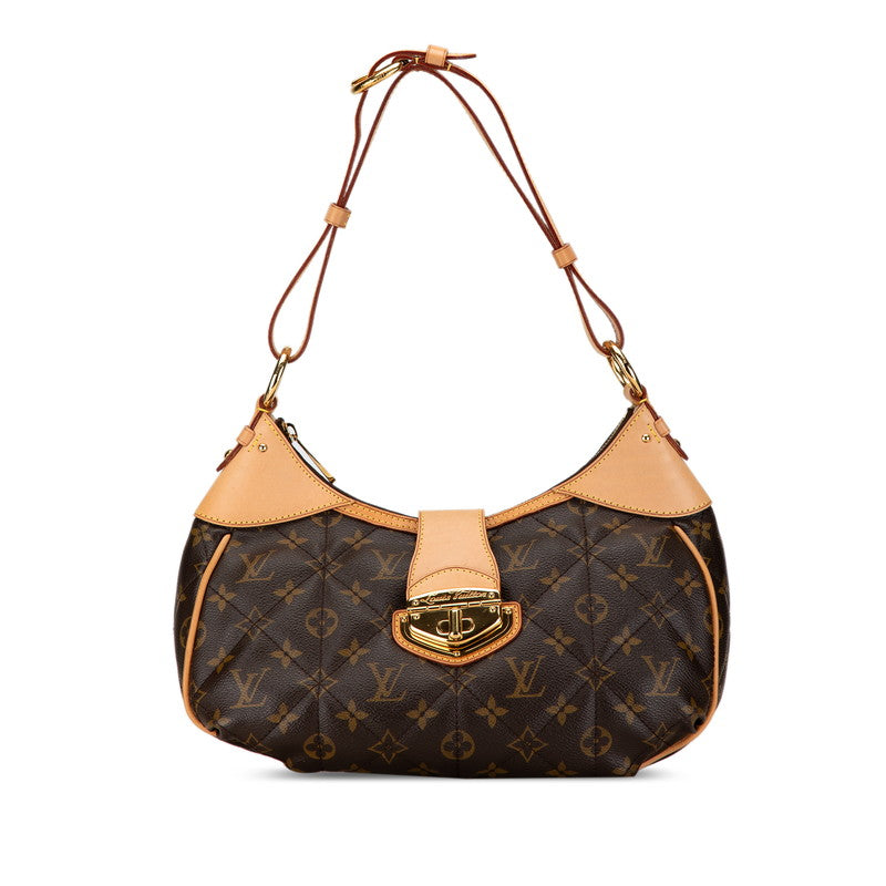 ルイ ヴィトン モノグラム エトワール シティバッグPM ショルダーバッグ M41435 ブラウン PVC レザー レディース LOUIS VUITTON 中古