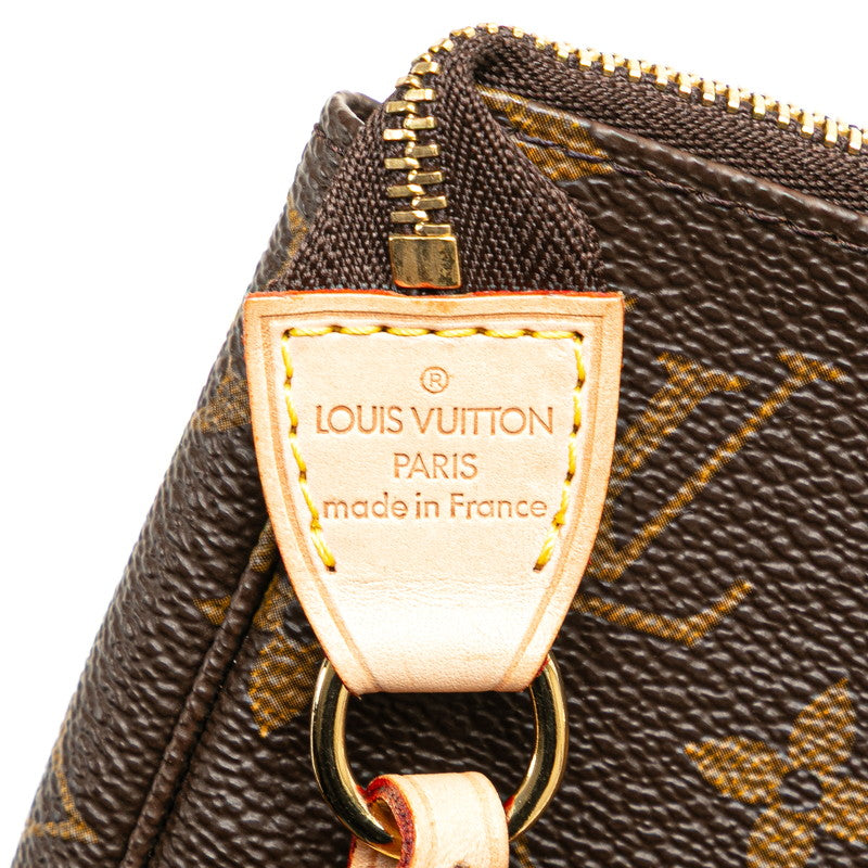 ルイ ヴィトン モノグラム ポシェット アクセソワール ハンドバッグ M51980 ブラウン PVC レザー レディース LOUIS VUITTON 【中古】