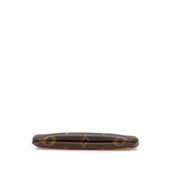 ルイ ヴィトン モノグラム ポシェット クレ コインケース キーケース M62650 ブラウン PVC レザー レディース LOUIS VUITTON 【中古】