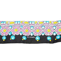 エルメス ツイリー Parures Des MAHARAJA マハラジャの装身具 スカーフ ブルー マルチカラー シルク レディース HERMES 【中古】