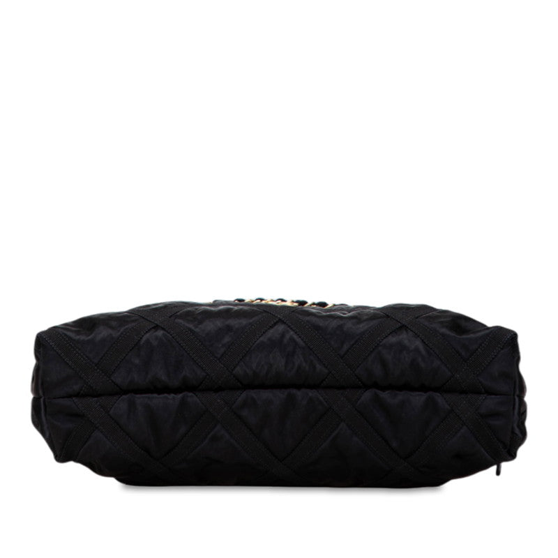シャネル ココマーク エコポート トートバッグ AP2664 ブラック ナイロン レディース CHANEL 【中古】