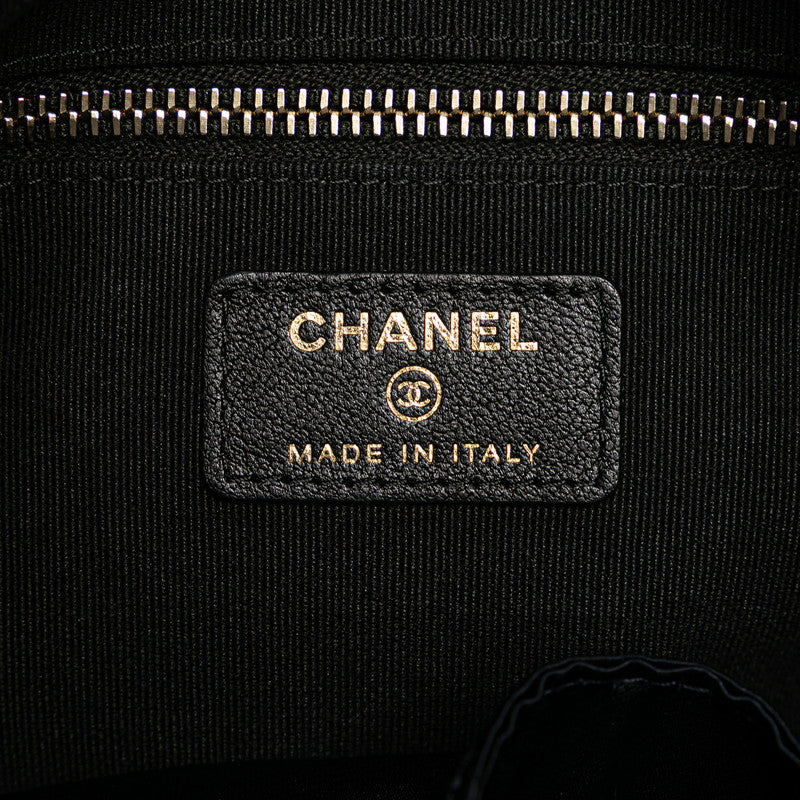 シャネル ココマーク エコポート トートバッグ AP2664 ブラック ナイロン レディース CHANEL 【中古】