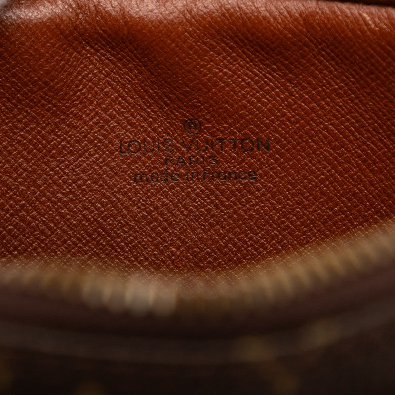 ルイ ヴィトン モノグラム ポシェット マルリーバンドリエール ショルダーバッグ M51828 ブラウン PVC レザー レディース LOUIS VUITTON 【中古】