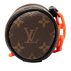 ルイ ヴィトン モノグラム バレル アクセサリーポーチ M00966 ブラウン PVC レザー レディース LOUIS VUITTON 【中古】
