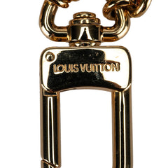 ルイ ヴィトン ポルトクレ コンフィダンス キーリング キーホルダー M65088 ブラウン ゴールド メッキ レディース LOUIS VUITTON 【中古】