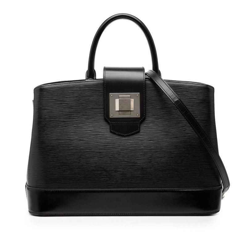 ルイ ヴィトン エピ ミラボーGM ハンドバッグ ショルダーバッグ 2WAY M40472 ノワール ブラック レザー レディース LOUIS VUITTON 【中古】