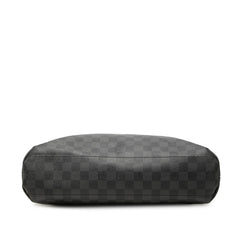 ルイ ヴィトン ダミエ グラフィット ミックMM 斜め掛け ショルダーバッグ N41106 ブラック PVC レザー メンズ LOUIS VUITTON 中古