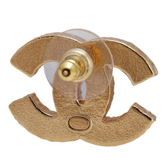 シャネル ココマーク スタッド ピアス ゴールド ピンク メッキ レディース CHANEL 【中古】