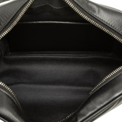 グッチ GGマーモント 斜め掛け チェーン ショルダーバッグ 447682 ブラック レザー レディース GUCCI 中古