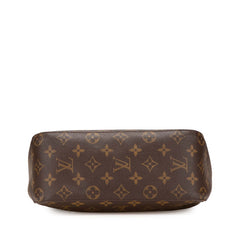 ルイ ヴィトン モノグラム ルーピングMM ショルダーバッグ M51146 ブラウン PVC レザー レディース LOUIS VUITTON 【中古】