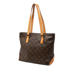 ルイ ヴィトン モノグラム カバピアノ トートバッグ ショルダーバッグ M51148 ブラウン PVC レザー レディース LOUIS VUITTON 【中古】