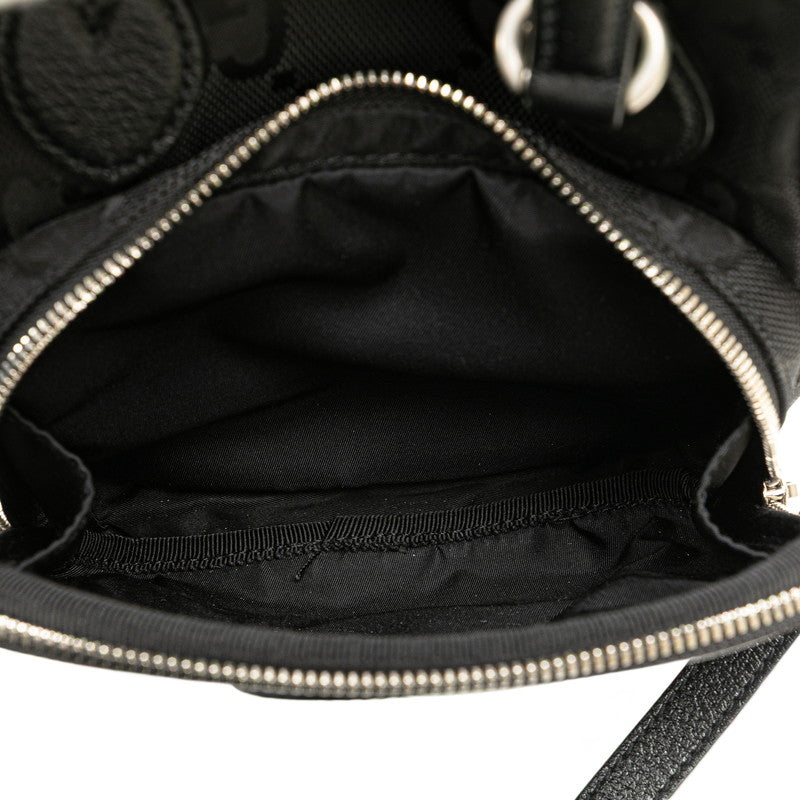 グッチ GGナイロン オフ ザ グリッド ハンドバッグ ショルダーバッグ 2WAY 625850 ブラック ナイロン レザー レディース GUCCI 【中古】