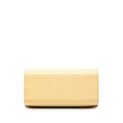 ルイ ヴィトン エピ ポンヌフ ハンドバッグ M5205A ヴァニラ イエロー レザー レディース LOUIS VUITTON 中古