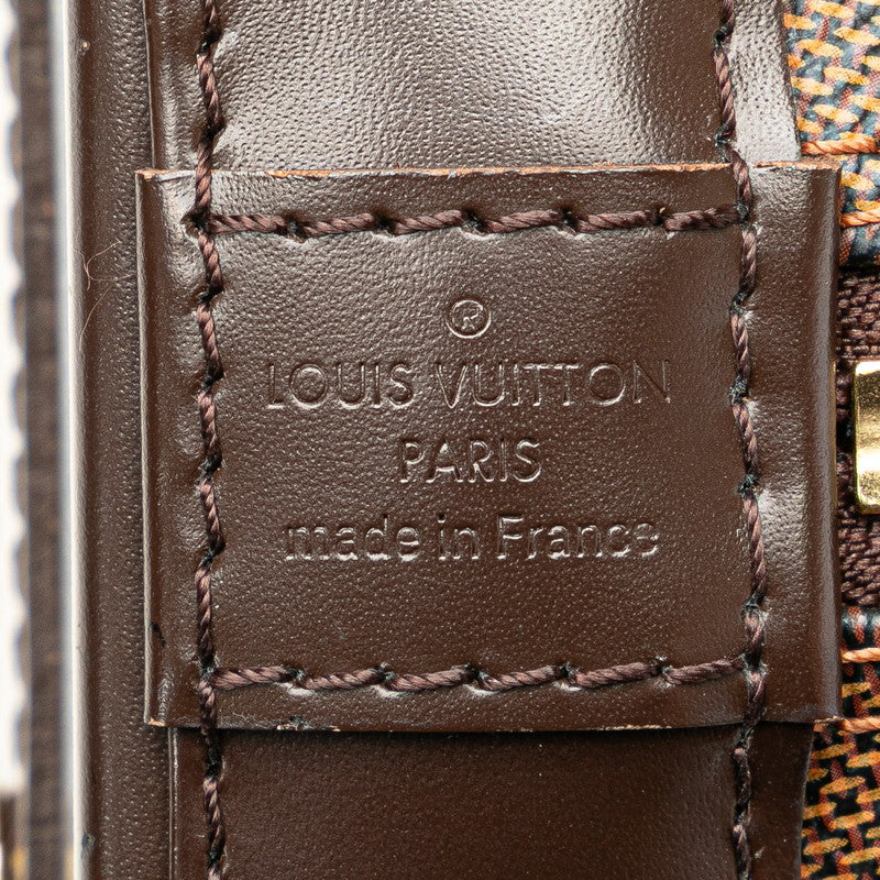 ルイ ヴィトン ダミエ アルマBB ハンドバッグ ショルダーバッグ 2WAY N41221 ブラウン PVC レザー レディース LOUIS VUITTON 【中古】