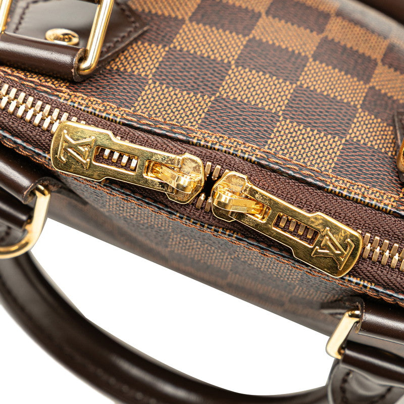 ルイ ヴィトン ダミエ アルマBB ハンドバッグ ショルダーバッグ 2WAY N41221 ブラウン PVC レザー レディース LOUIS VUITTON 【中古】