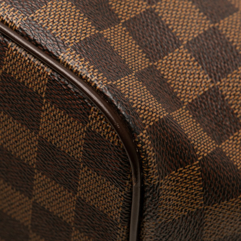 ルイ ヴィトン ダミエ サレヤPM ハンドバッグ N51183 ブラウン PVC レザー レディース LOUIS VUITTON 【中古】