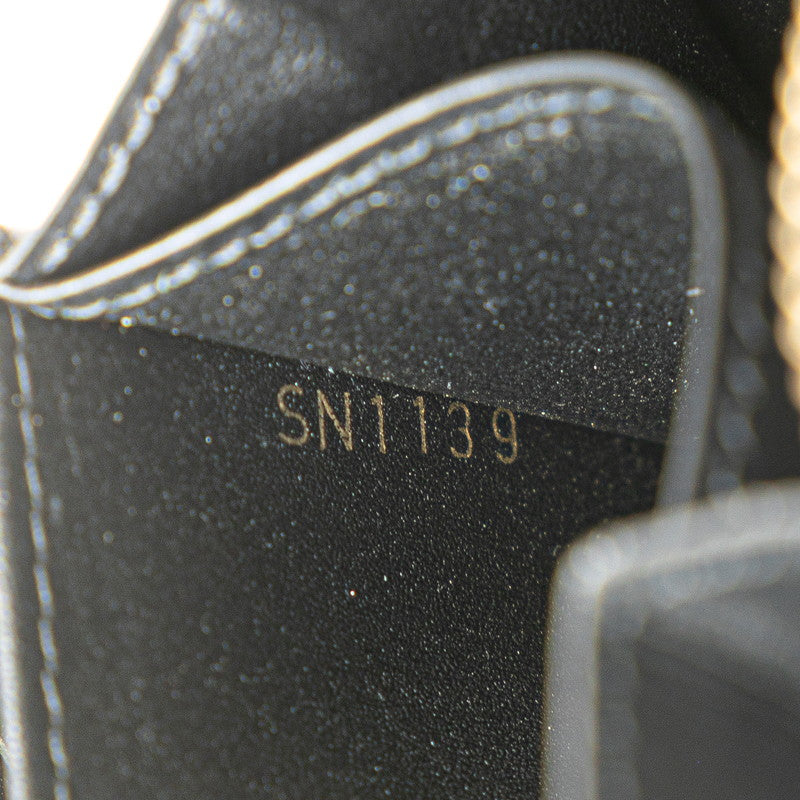 ルイ ヴィトン モノグラム ジャイアント ジッピー コインパース コインケース M69354 ブラウン ブラック PVC レザー レディース LOUIS VUITTON 【中古】