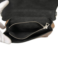 ルイ ヴィトン モノグラム シェット カブキマスク 歌舞伎 山本寛斎 チェーン ハンドバッグ ショルダーバッグ 2WAY M43532 ブラウン マルチカラー PVC レザー レディース LOUIS VUITTON 【中古】