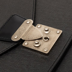 ルイ ヴィトン タイガ モンソー ハンドバッグ ショルダーバッグ 2WAY M32002 アルドワーズ ブラック PVC レザー メンズ LOUIS VUITTON 【中古】