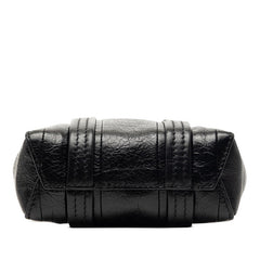 バレンシアガ バーブ ミニハンドバッグ ショルダーバッグ フォンホルダー 2WAY 693793 ブラック レザー レディース BALENCIAGA 【中古】