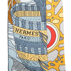 エルメス ツイリー La Danse des Amazones アマゾンのダンス スカーフ マルチカラー シルク レディース HERMES 【中古】